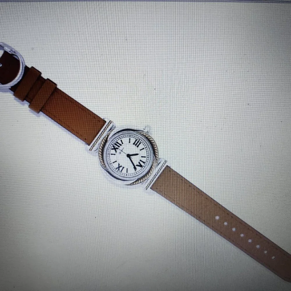 Brighton Los Olivos Reversible Watch Black/Brown with Tin - BNWT - Picture 3 of 4